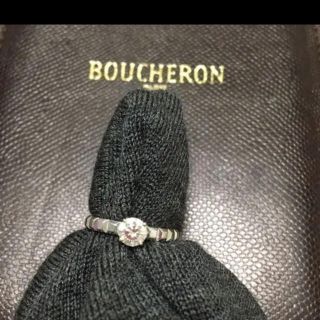 ブシュロン(BOUCHERON)の箱なし※ キャトル クル ド パリ　リング　WG 51号(リング(指輪))