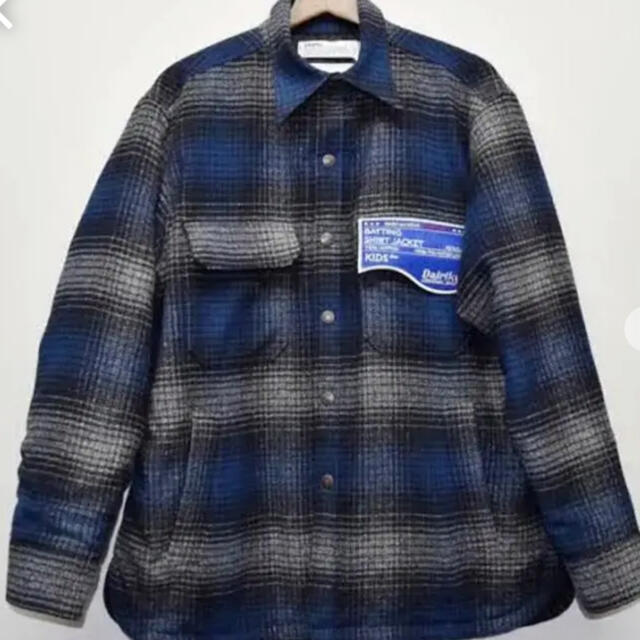 SUNSEA(サンシー)のDAIRIKU18aw シャツジャケット メンズのジャケット/アウター(ブルゾン)の商品写真