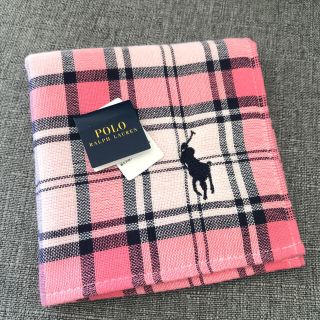 ポロラルフローレン(POLO RALPH LAUREN)の【最終お値下げ】ラルフ　タオルハンカチ(ハンカチ)