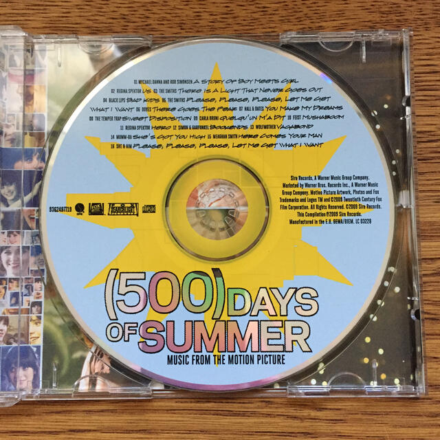 輸入盤   (500) Days Of Summer  CD エンタメ/ホビーのCD(映画音楽)の商品写真