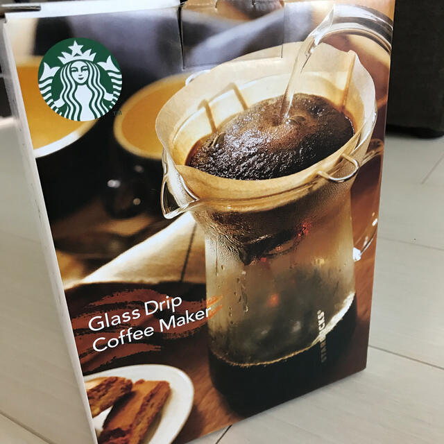 Starbucks Coffee(スターバックスコーヒー)のスターバックス　グラスドリップコーヒーメーカー スマホ/家電/カメラの調理家電(コーヒーメーカー)の商品写真