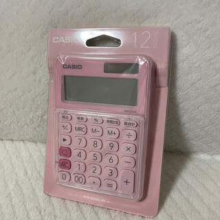 カシオ(CASIO)のカシオ（CASIO）電卓MW-C20C-PK-Nペールピンク│オフィス用品　電卓(オフィス用品一般)