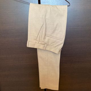 ユニクロ(UNIQLO)の【新品・未使用】ユニクロ EZYアンクルパンツ（フランネル・丈長め73cm）(クロップドパンツ)