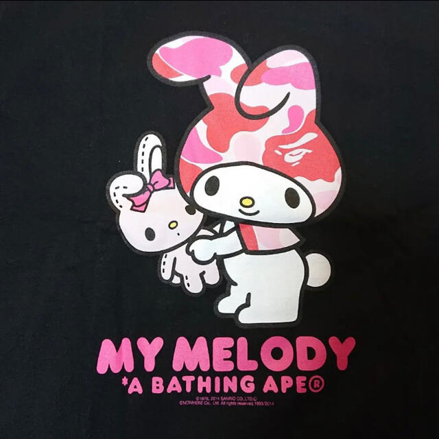 A BATHING APE - 激レア限定 A BATHING APE マイメロディ コラボ T