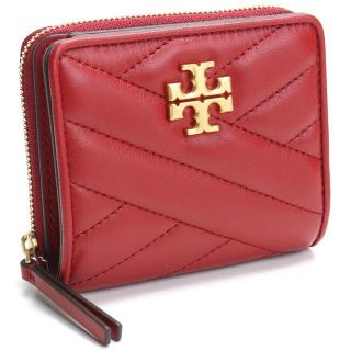 トリーバーチ(Tory Burch)のTORY BURCH 2つ折り財布 コンパクト レッド系 レディース(財布)