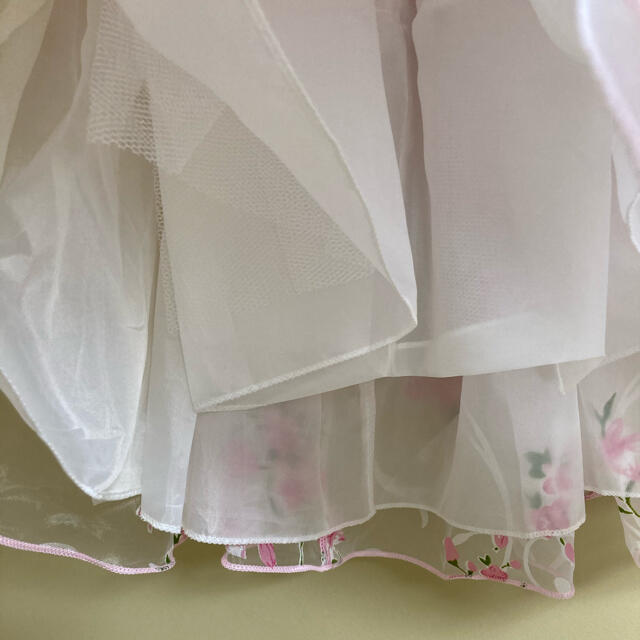 mezzo piano(メゾピアノ)の花柄　ドレス キッズ/ベビー/マタニティのキッズ服女の子用(90cm~)(ドレス/フォーマル)の商品写真