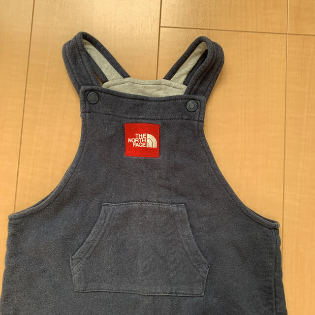 THE NORTH FACE(ザノースフェイス)のTHE NORTH FACE ベビーロンパース/サロペット　80cm キッズ/ベビー/マタニティのベビー服(~85cm)(ロンパース)の商品写真