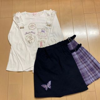 アナスイミニ(ANNA SUI mini)の【ご専用】ANNA SUImini＆メゾ140♡2点セット♡(スカート)