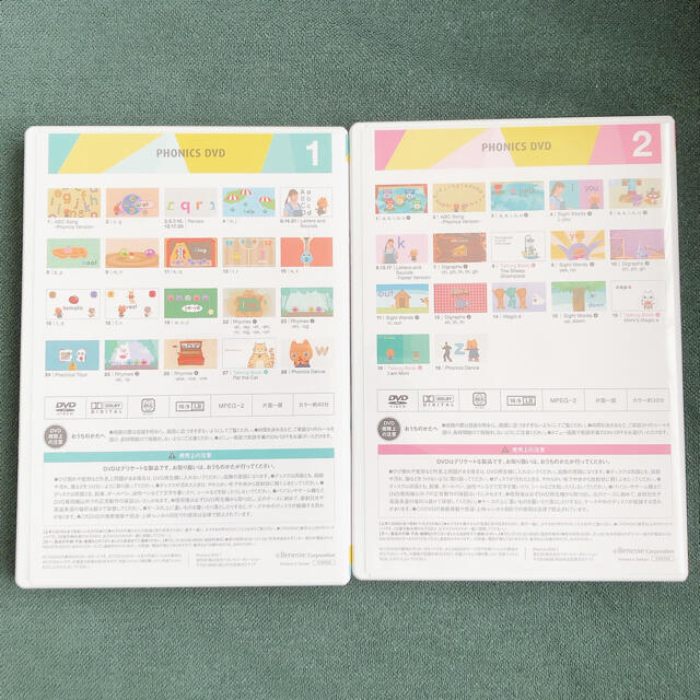 ワールドワイドキッズ WWK フォニックス DVD 2枚組 ワールドワイドキッズ WWK フォニックス DVD 2枚組