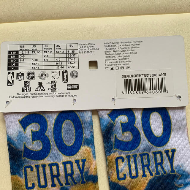 NBA CURRY ソックス メンズのレッグウェア(ソックス)の商品写真