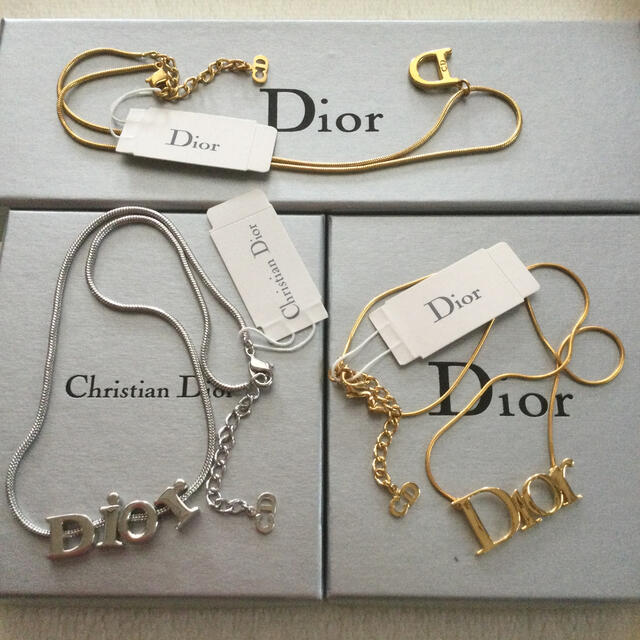 【新品】Christian Dior ネックレス 3点セット