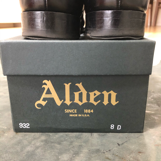 Alden(オールデン)のmasaru様専用　オールデン　ストレートチップ メンズの靴/シューズ(ドレス/ビジネス)の商品写真