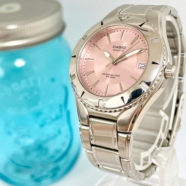 CASIO(カシオ)の6 カシオ時計 レディース腕時計　新品電池　ピンク　シンプル レディースのファッション小物(腕時計)の商品写真