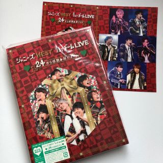 ジャニーズウエスト(ジャニーズWEST)のジャニーズWEST　1stドーム　LIVE　■24から感謝■届けます■（初回仕様(アイドルグッズ)