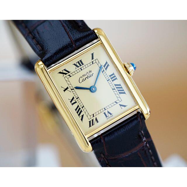 Cartier - 専用 美品 カルティエ マスト タンク アイボリー LM Cartier