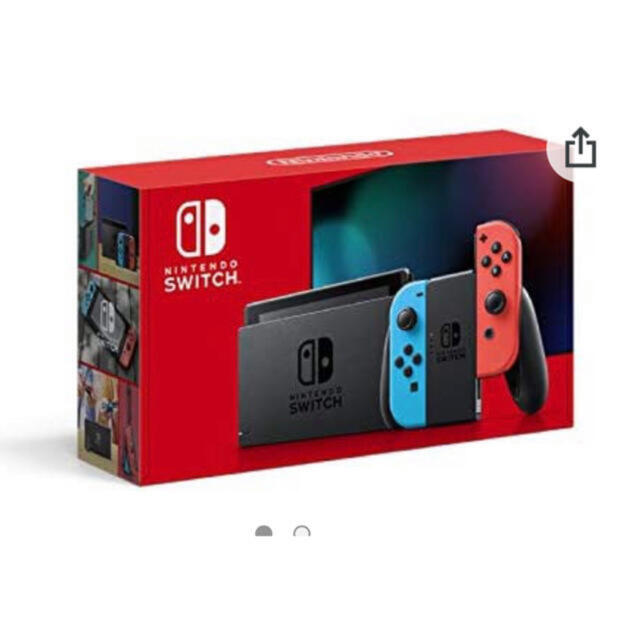 美品 新型ニンテンドースイッチ本体 ネオンレッドネオンブルーswitch