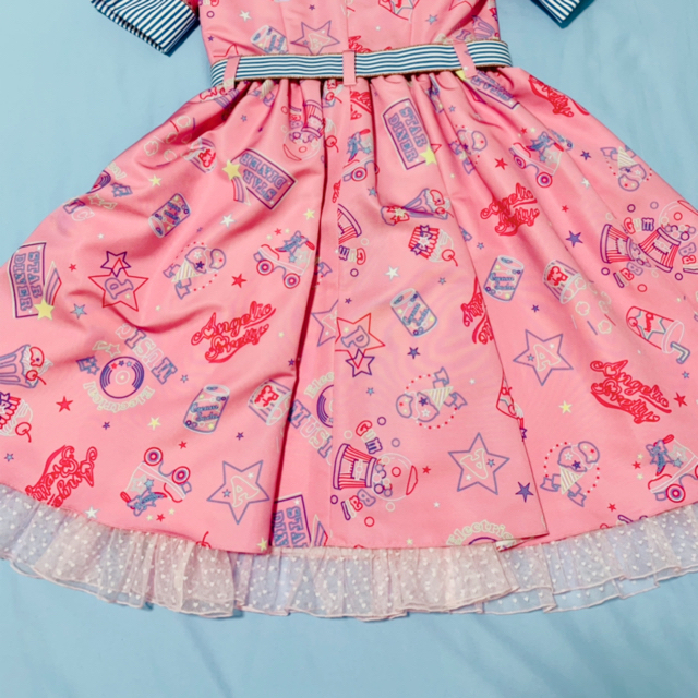 Angelic Pretty - Angelic Pretty Neon Star Diner ワンピース ピンク ...