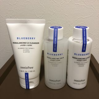 イニスフリー(Innisfree)の新品イニスフリー　ブルーベリー　リバランシング　クレンザー、スキン、ローション(化粧水/ローション)