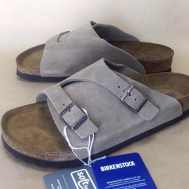 BIRKENSTOCK(ビルケンシュトック)のBirkenstock Zurich SFB Taupe EU42ドイツ製 メンズの靴/シューズ(サンダル)の商品写真