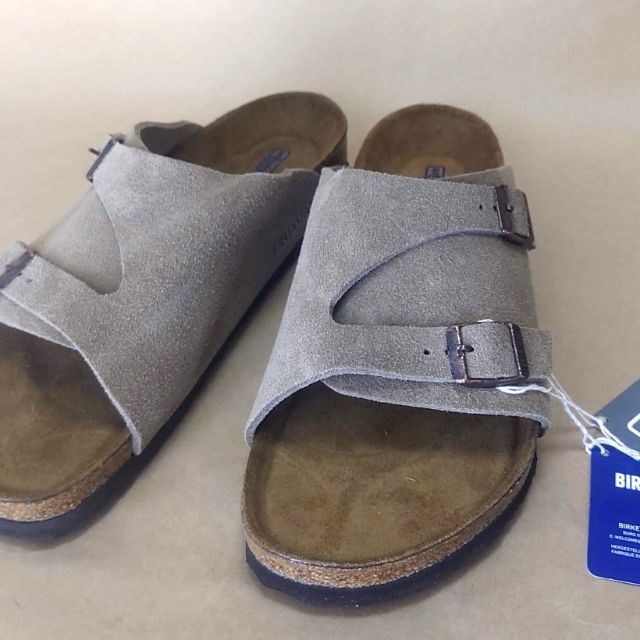 BIRKENSTOCK(ビルケンシュトック)のBirkenstock Zurich SFB Taupe EU42ドイツ製 メンズの靴/シューズ(サンダル)の商品写真