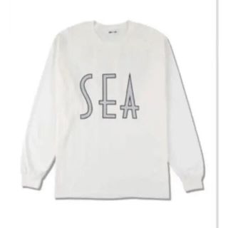 シー(SEA)の値下げ！wind and sea White XL T-shirt ロンT(Tシャツ/カットソー(七分/長袖))