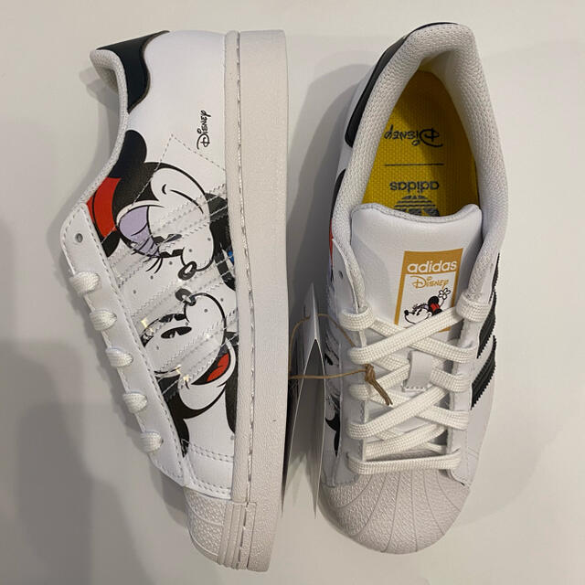 【23.5cm】adidas スタンスミス スーパースター ミッキー ホワイト
