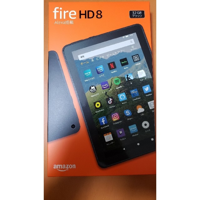 2GBＲＯＭ【Newモデル】Fire HD 8 タブレット ブラック32GB 第10世代