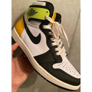 ナイキ(NIKE)のNIKE Air Jordan 1 Volt gold 25.5cm(スニーカー)