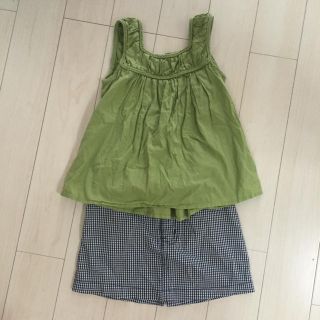 ザラキッズ(ZARA KIDS)のZARA 110 女の子夏トップス！(Tシャツ/カットソー)