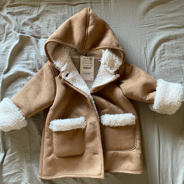 ZARA KIDS - 新品未使用!タグ付き ZARA ベビー ムートンコートの通販 ...