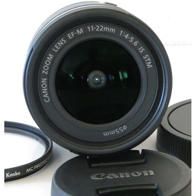 Canon EF-M 11mm-22mm (Kenko 保護フィルター付) 1