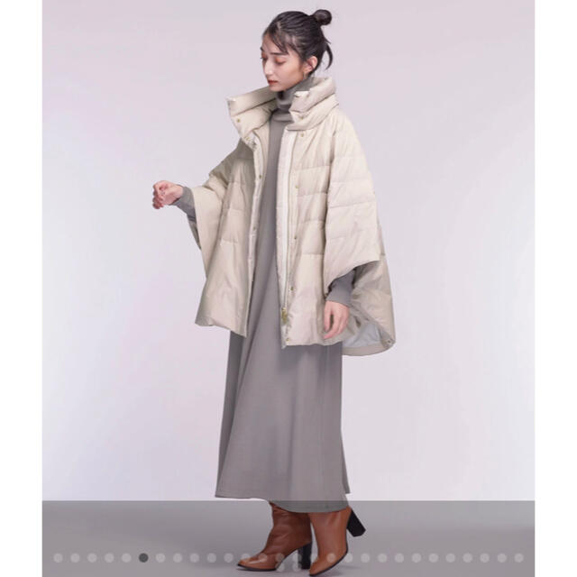 nano・universe - 【新品】西川ダウン/スタンドポンチョダウンの通販
