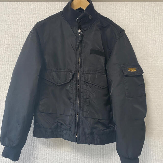 POLO RALPH LAUREN(ポロラルフローレン)の【古着】Polo ジーンズ MA-1 ブルゾン ジャケット　ラルフローレン メンズのジャケット/アウター(ブルゾン)の商品写真