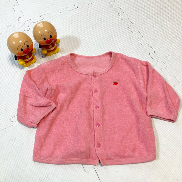 Anna Nicola(アンナニコラ)のアンナニコラ　パイル地カーディガン　90 キッズ/ベビー/マタニティのキッズ服女の子用(90cm~)(カーディガン)の商品写真