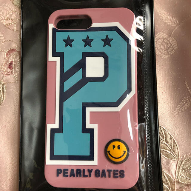 PEARLY GATES(パーリーゲイツ)の新品・未使用❣️PEARLY GATES  iPhoneケース  8Plus スマホ/家電/カメラのスマホアクセサリー(iPhoneケース)の商品写真