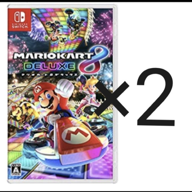 マリオカート8 デラックス 2本 シュリンク付き