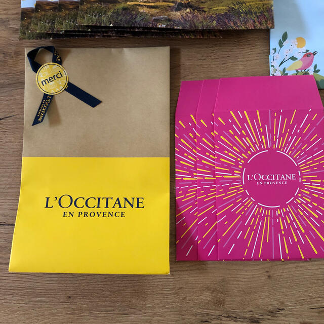 L'OCCITANE(ロクシタン)のchi様専用　ロクシタン　ショップ袋 レディースのバッグ(ショップ袋)の商品写真