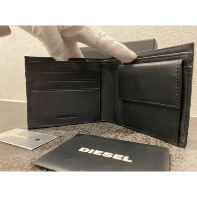 DIESEL(ディーゼル)の☆ラスト一点☆【新品、未使用】ディーゼル 折り財布 ウォレット メンズのファッション小物(折り財布)の商品写真