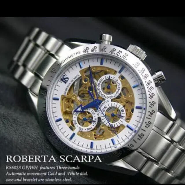 ロベルタ スカルパ 腕時計 両面スケルトン ROBERTA SCARPA