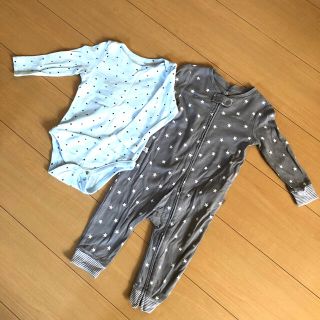 ベビーギャップ(babyGAP)のbaby GAP  ロンパース  カバーオール 70(カバーオール)