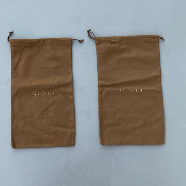 Gucci(グッチ)のグッチ　シューズ　ケース　巾着　00s MADE IN Italia 廃盤 レディースのファッション小物(ポーチ)の商品写真