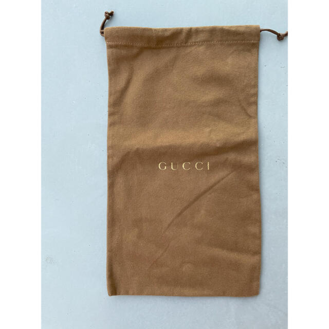 Gucci(グッチ)のグッチ　シューズ　ケース　巾着　00s MADE IN Italia 廃盤 レディースのファッション小物(ポーチ)の商品写真