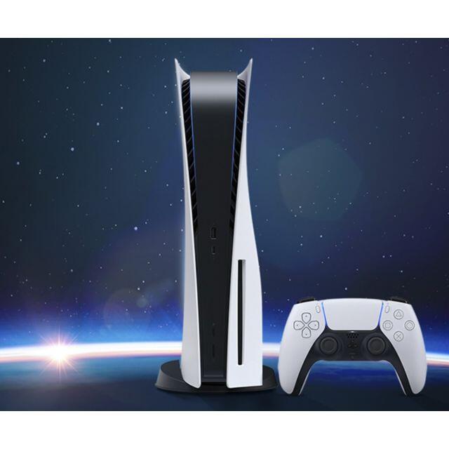 PlayStation(プレイステーション)のPlayStation5 ディスクドライブ版　PS5　CFI-1000A01 エンタメ/ホビーのゲームソフト/ゲーム機本体(家庭用ゲーム機本体)の商品写真