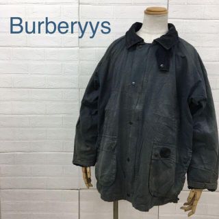 バーバリー(BURBERRY)のバーバリーズ Burberyys ワークジャケット ジップアップ ノバチェック(モッズコート)