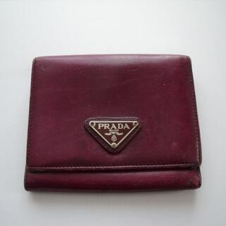 プラダ 革 財布(レディース)（パープル/紫色系）の通販 14点 | PRADAの 