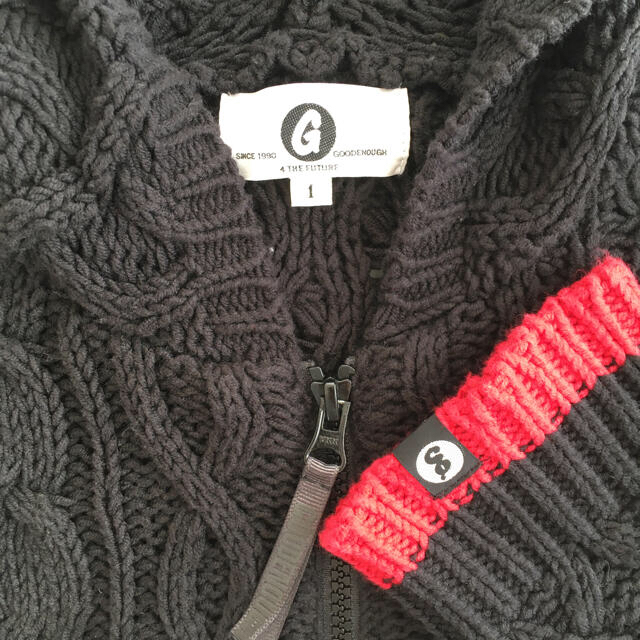 GOODENOUGH 復刻 フィッシャーマン ニット パーカー Mサイズ