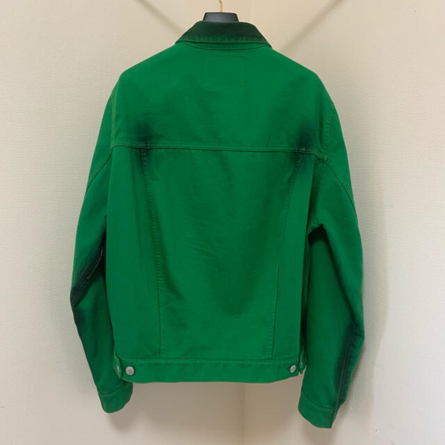 NAPAPIJRI(ナパピリ)のmartine rose green denim jacket メンズのジャケット/アウター(Gジャン/デニムジャケット)の商品写真