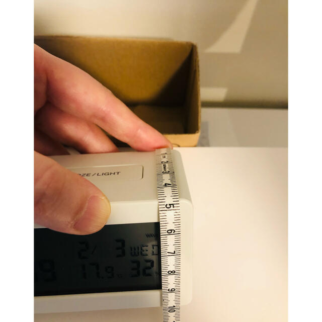 MUJI (無印良品)(ムジルシリョウヒン)の無印良品時計 インテリア/住まい/日用品のインテリア小物(置時計)の商品写真
