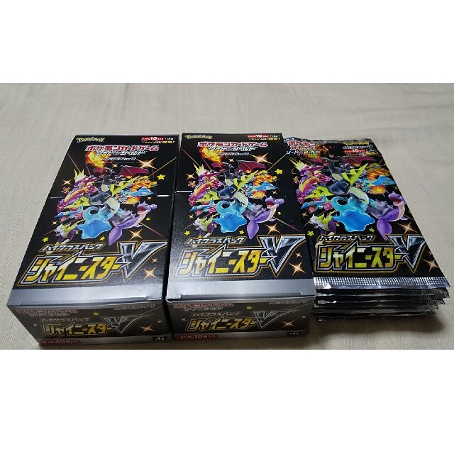 限定値下 ポケモンカード シャイニースターV 2BOXとバラ10P - Box