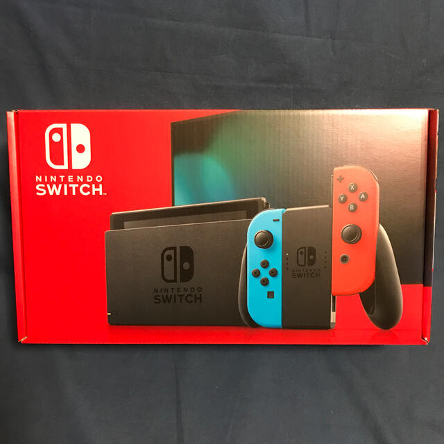 家庭用ゲーム機本体 任天堂スイッチJoy-Con(L)ネオンブルー/(R)ネオン